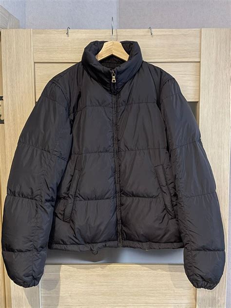 prada linea rossa puffer mens vintage|Prada Prada Linea Rossa Vintage Red Tab Goose Down Puffer .